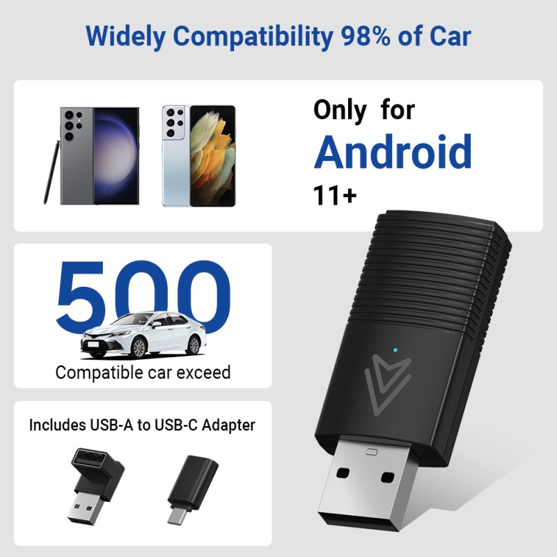 Buy MINIX Car Wired to Wireless Android Auto USB Dongle - CP86-AA - Wired to Wir... in Cyprus, Nicosia, Limassol, Larnaka, Pafos
