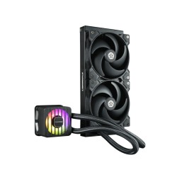 Buy Enermax LIQMAXFLO SR ELC-LMF240-SF - 240mm AIO Liquid CPU Cooler, 2x120mm PW... in Cyprus, Nicosia, Limassol, Larnaka, Pafos