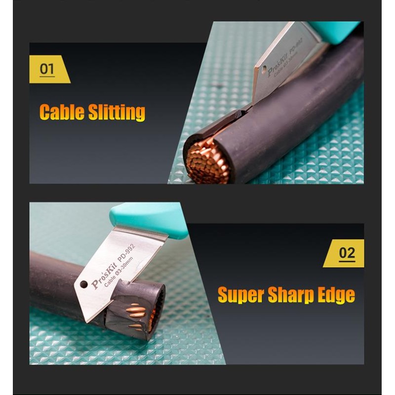 Buy Proskit Knife - PD-992 - Knife for Electricians in Cyprus, Nicosia, Limassol, Larnaka, Pafos