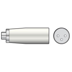 Buy QTX RCA Female to XLR Male Adaptor - 764.343UK in Cyprus, Nicosia, Limassol, Larnaka, Pafos