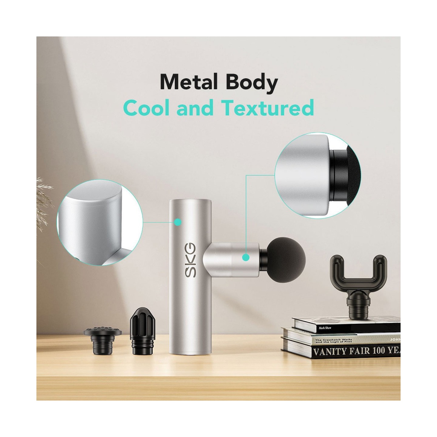 SKG Body Gun Massager - F3 LITE - Compact & Lighteight — Buy in Cyprus with Fast Delivery