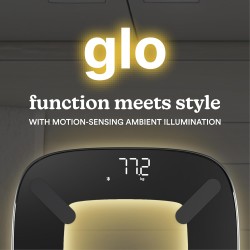 Buy HoMedics Body Scale Glo Smart Analyser - SCL-BBC200 - Black in Cyprus, Nicosia, Limassol, Larnaka, Pafos