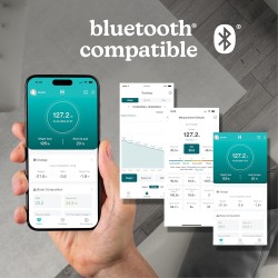 Buy HoMedics Body Scale Glo Smart Analyser - SCL-BBC200 - Black in Cyprus, Nicosia, Limassol, Larnaka, Pafos