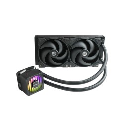 Buy Enermax LIQMAXFLO SR ELC-LMF240-SF - 240mm AIO Liquid CPU Cooler, 2x120mm PW... in Cyprus, Nicosia, Limassol, Larnaka, Pafos
