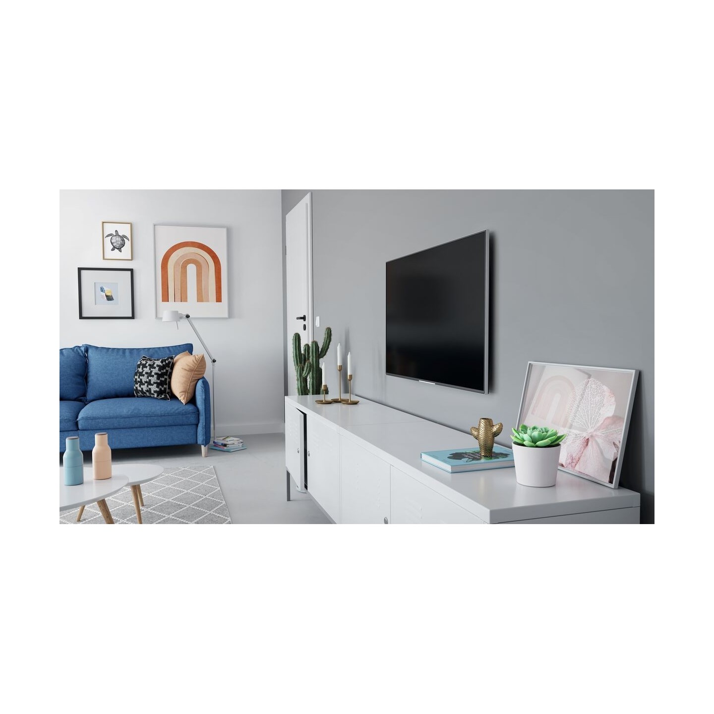 Vogels TV Wall Mount - TVM1603 - Fixed 40-100' Black — Buy in Cyprus with Fast Delivery