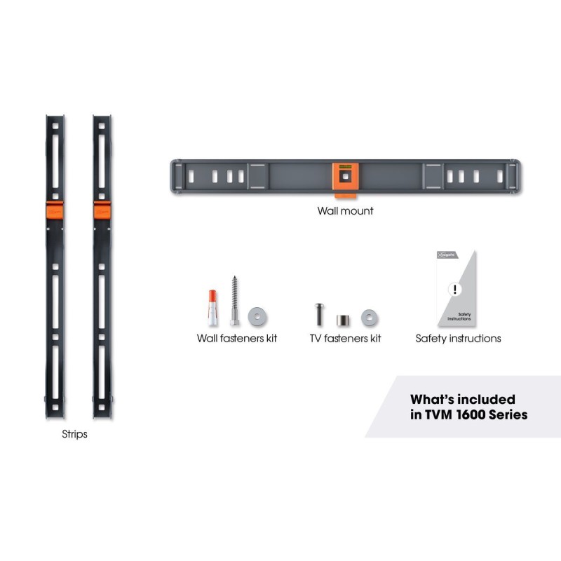 Buy Vogels TV Wall Mount - TVM1603 - Fixed 40-100' Black in Cyprus, Nicosia, Limassol, Larnaka, Pafos