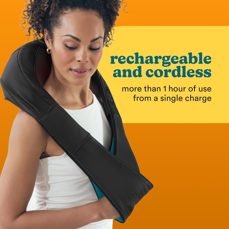Buy HoMedics Massage Neck-Shoulder Shiatsu Wireless Rechargeable - NMS-50H - Mas... in Cyprus, Nicosia, Limassol, Larnaka, Pafos