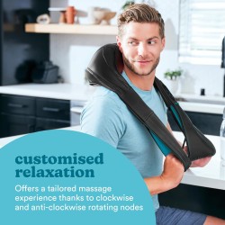 Buy HoMedics Massage Neck-Shoulder Shiatsu Wireless Rechargeable - NMS-50H - Mas... in Cyprus, Nicosia, Limassol, Larnaka, Pafos