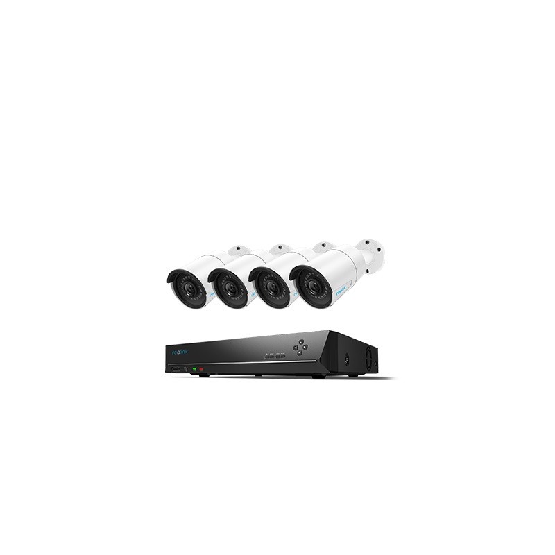 Buy Reolink KIT - RLK8-410B4-5MP - 8xChNVR+4x5MP Bullet+2TB in Cyprus, Nicosia, Limassol, Larnaka, Pafos