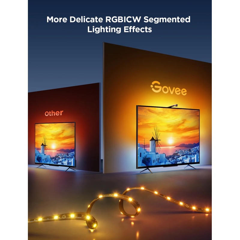 Buy Govee TV Backlight 3 Lite - H6099 - for 55-65 inch in Cyprus, Nicosia, Limassol, Larnaka, Pafos