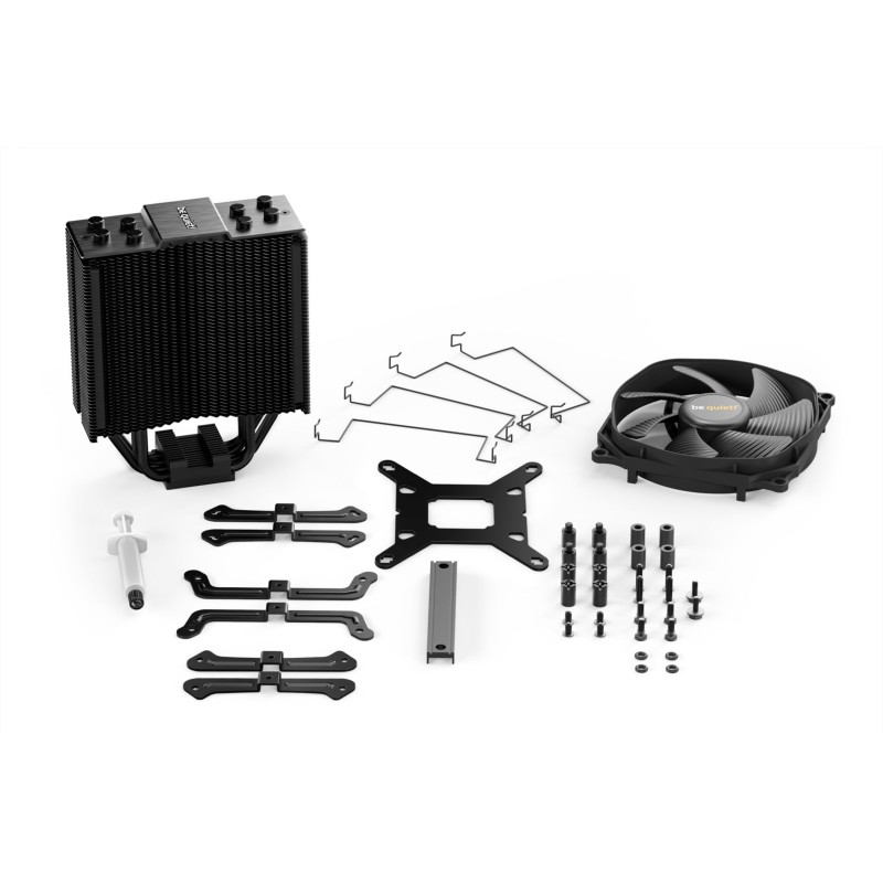 Buy be quiet! Dark Rock Slim - Black - 180W TDP, 120mm PWM Fan, Ultra-Quiet CPU ... in Cyprus, Nicosia, Limassol, Larnaka, Pafos