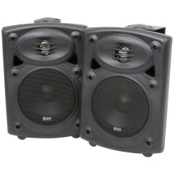 Buy QTX Active Onwall Speakers Pair - QR5B - 5.25'' 2x20W Black 178.200UK in Cyprus, Nicosia, Limassol, Larnaka, Pafos