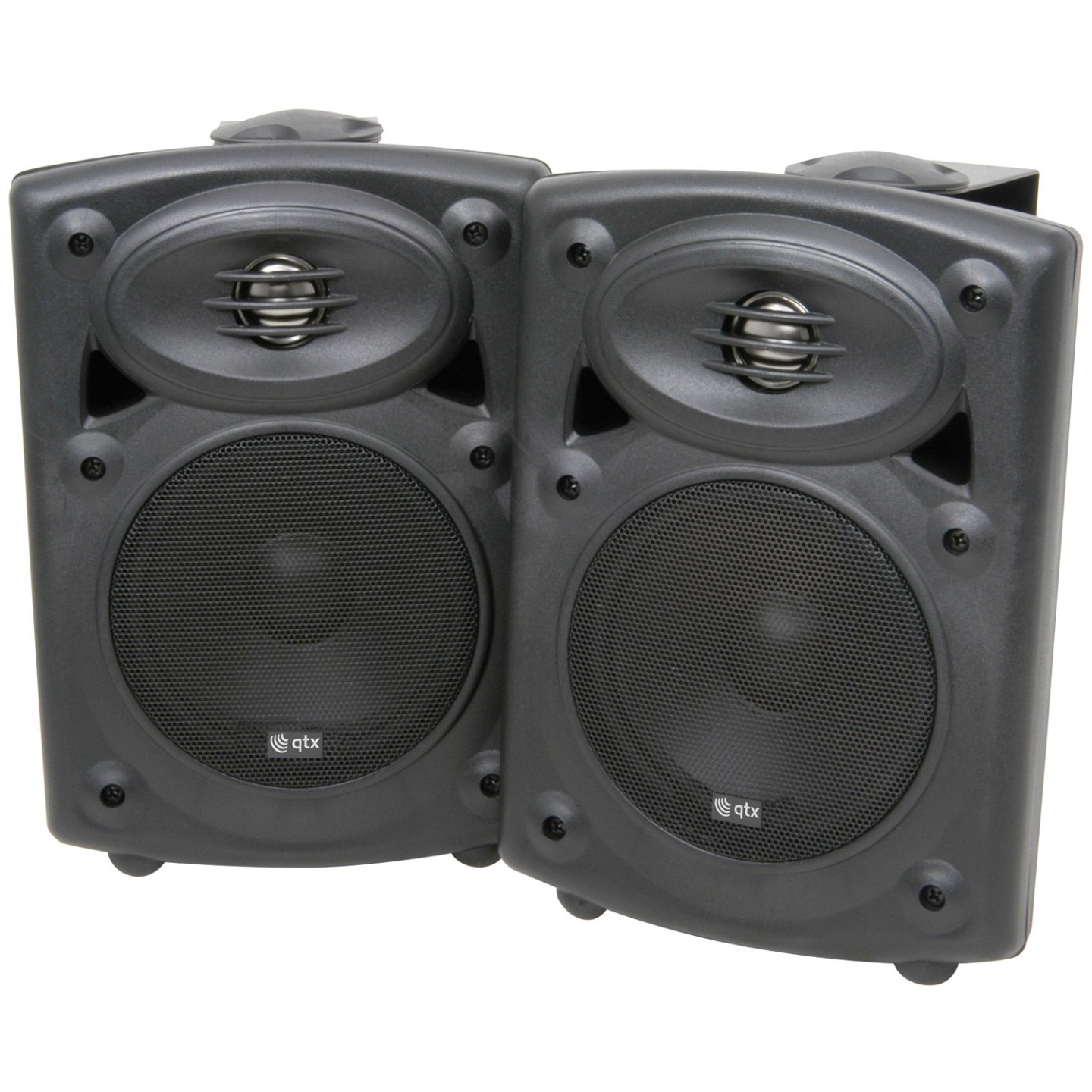 QTX Active Onwall Speakers Pair - QR5B - 5.25'' 2x20W Black 178.200UK — Buy in Cyprus with Fast Delivery