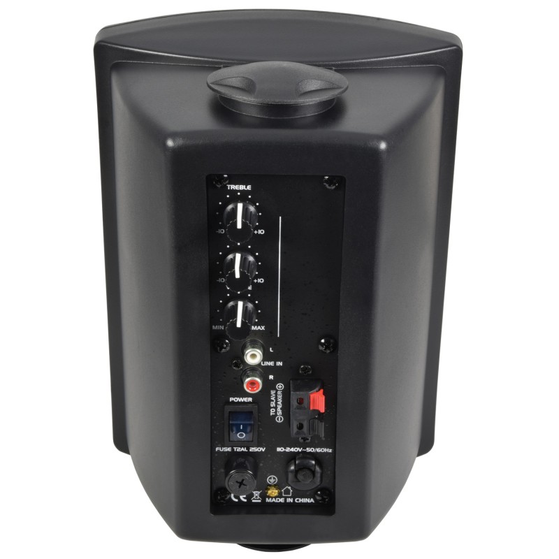 Buy QTX Active Onwall Speakers Pair - QR5B - 5.25'' 2x20W Black 178.200UK in Cyprus, Nicosia, Limassol, Larnaka, Pafos