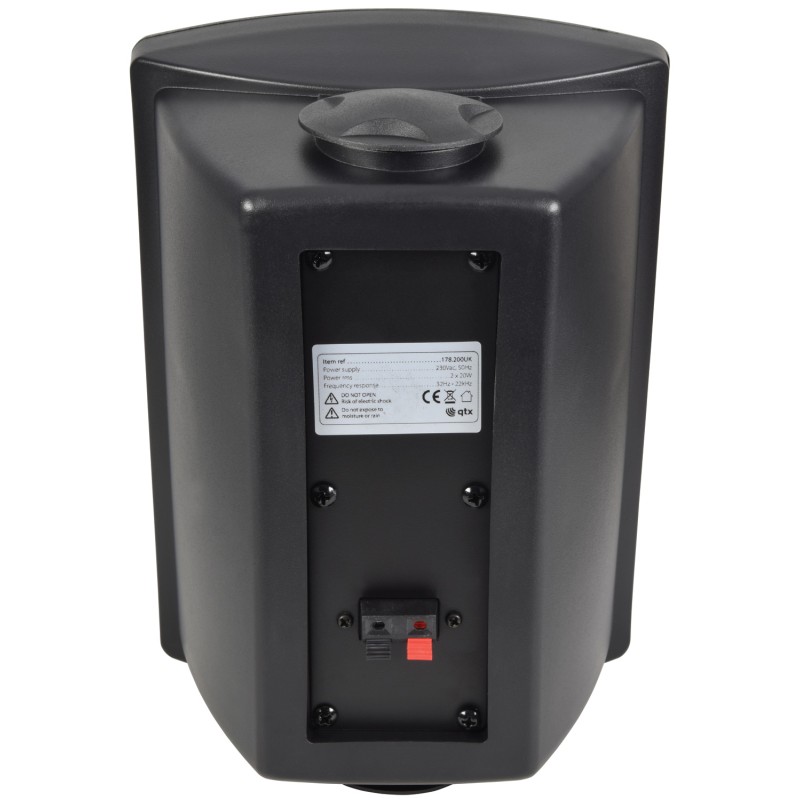 Buy QTX Active Onwall Speakers Pair - QR5B - 5.25'' 2x20W Black 178.200UK in Cyprus, Nicosia, Limassol, Larnaka, Pafos