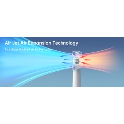 Buy Jisulife Portable Personal Fan - FA43 - White in Cyprus, Nicosia, Limassol, Larnaka, Pafos