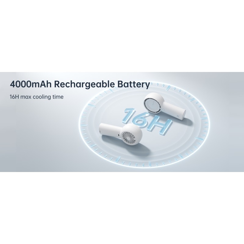 Buy Jisulife Portable Personal Fan - FA43 - White in Cyprus, Nicosia, Limassol, Larnaka, Pafos