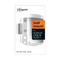 Buy Vogels Wall Mount - SOUND 4201 - for SONOS ONE PLAY1 White in Cyprus, Nicosia, Limassol, Larnaka, Pafos