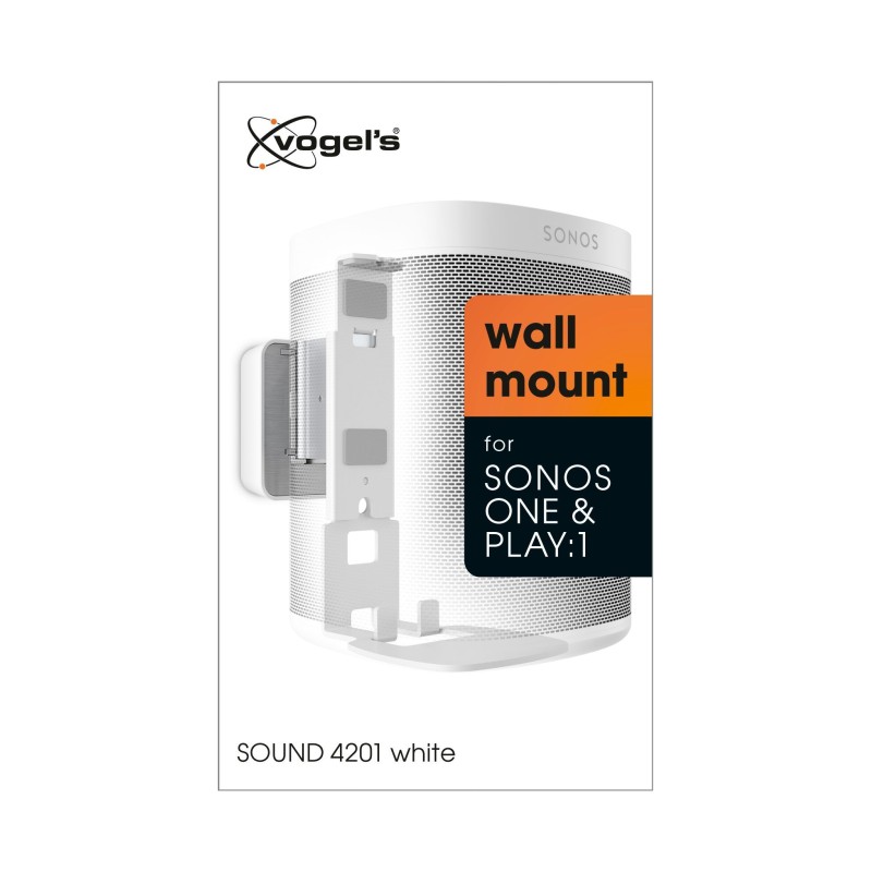 Buy Vogels Wall Mount - SOUND 4201 - for SONOS ONE PLAY1 White in Cyprus, Nicosia, Limassol, Larnaka, Pafos