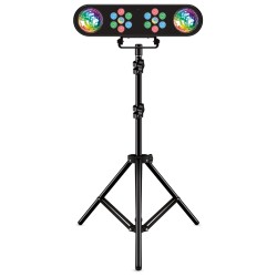 Buy QTX PAR-T Bar LED Party Bar and Stand Kit - 151.735UK - QTX PAR-T Bar LED Pa... in Cyprus, Nicosia, Limassol, Larnaka, Pafos