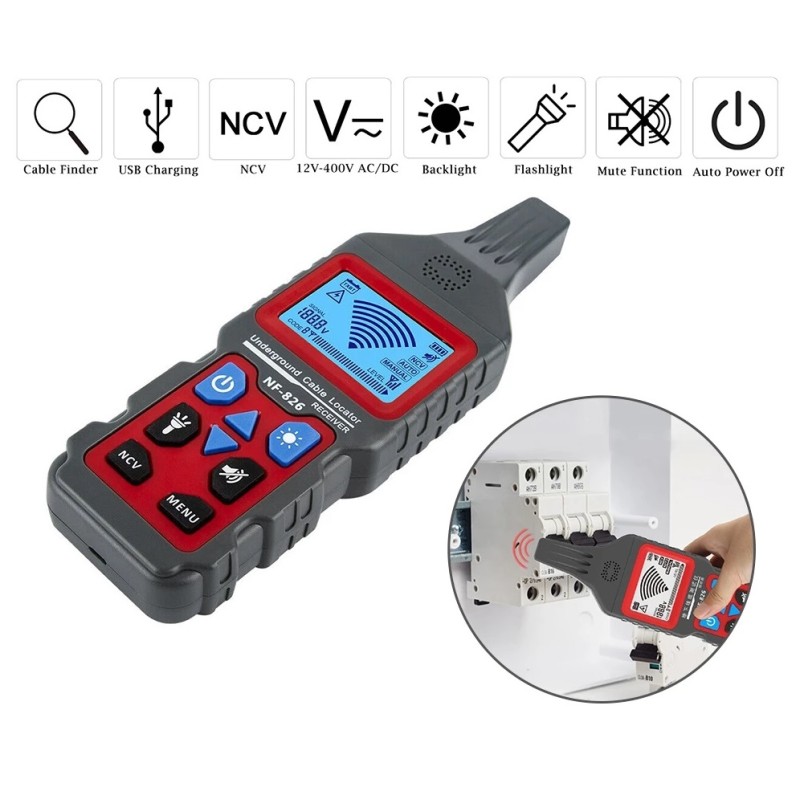 Buy Noyafa Network Multi Tester & Tracking Device with Cable Tracing & Fault Det... in Cyprus, Nicosia, Limassol, Larnaka, Pafos