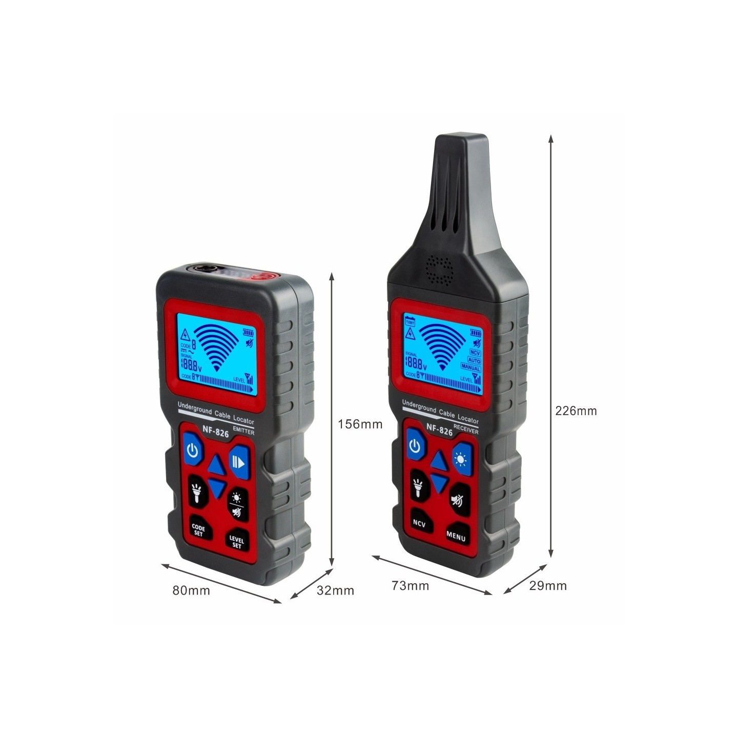 Noyafa Network Multi Tester & Tracking Device with Cable Tracing & Fault Detection NF-826 — Buy in Cyprus with Fast Delivery