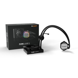Buy be quiet! Pure Loop 2 120mm AIO Liquid CPU Cooler - BW016 - Black, ARGB (5V)... in Cyprus, Nicosia, Limassol, Larnaka, Pafos