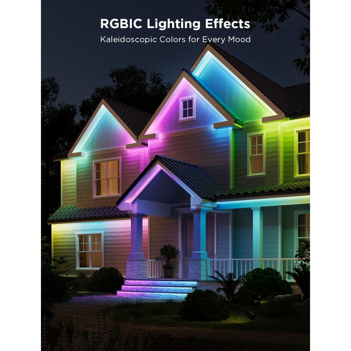 Govee Outdoor LED Strip Smart RGBIC WiFi & BT Lights 10m - H70A1 - EU — Buy in Cyprus with Fast Delivery