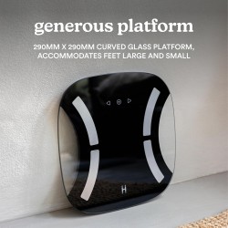 Buy HoMedics Body Scale Essential with Body Comp Analyser - SCL-BC145 - Black in Cyprus, Nicosia, Limassol, Larnaka, Pafos