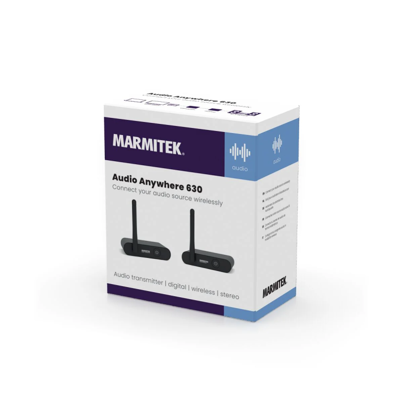 Buy Marmitek Wireless Audio Receiver & Transmitter Set - Audio Anywhere 630 - Wi... in Cyprus, Nicosia, Limassol, Larnaka, Pafos
