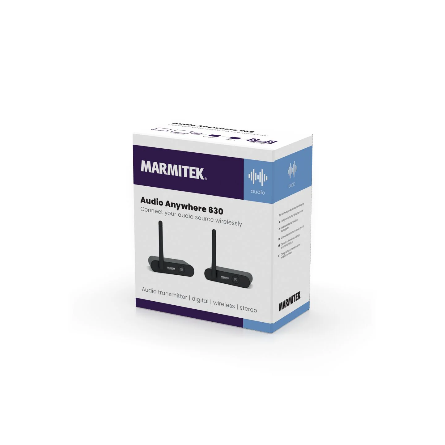 Marmitek Wireless Audio Receiver & Transmitter Set - Audio Anywhere 630 - Wireless — Buy in Cyprus with Fast Delivery
