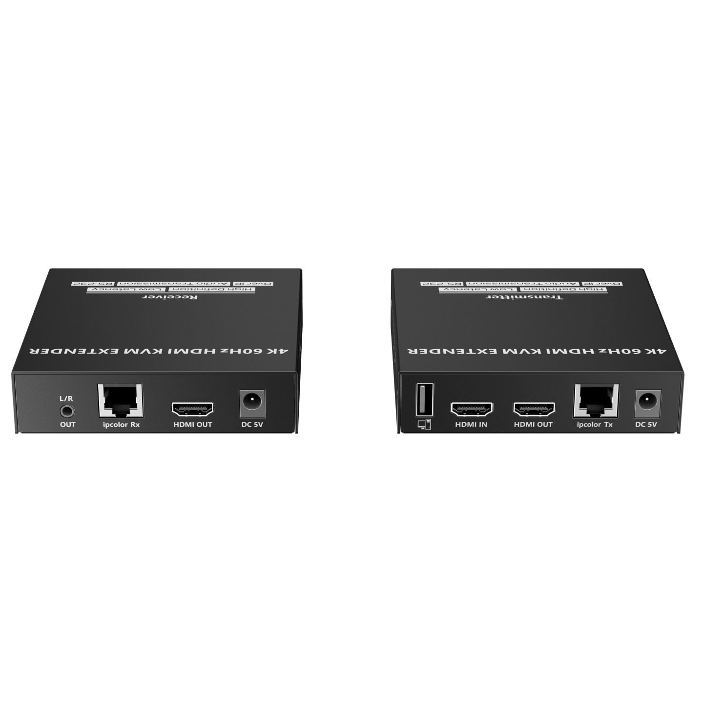 Lenkeng KVM HDMI Extender over IP 4K60Hz 120m - LKV582KVM - Lenkeng KVM HDMI Extender over IP 4K60Hz 120m