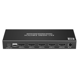 Buy Lenkeng HDMI Switch - LKV841 - 4x1 8K60Hz in Cyprus, Nicosia, Limassol, Larnaka, Pafos
