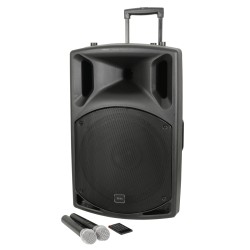 Buy QTX Portable PA - QX15PA-Plus - Portable PA 15'' BT USB UHF Mic 178.857UK in Cyprus, Nicosia, Limassol, Larnaka, Pafos