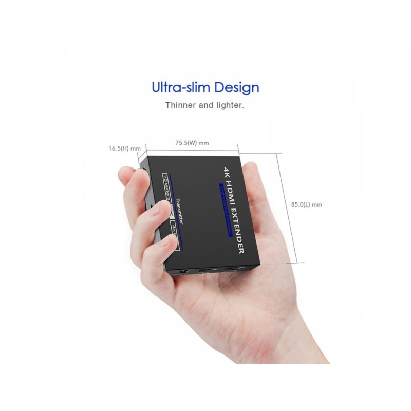 Buy Lenkeng HDMI Extender over Ethernet - LKV565P - 70M 4K POC IR Loop in Cyprus, Nicosia, Limassol, Larnaka, Pafos