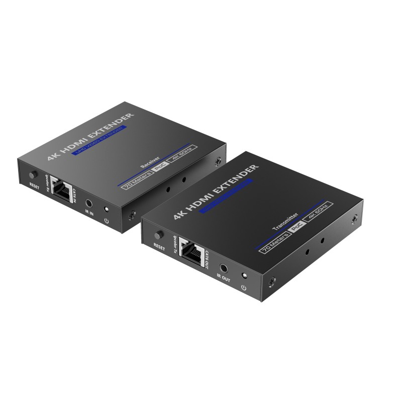 Buy Lenkeng HDMI Extender over Ethernet - LKV565P - 70M 4K POC IR Loop in Cyprus, Nicosia, Limassol, Larnaka, Pafos