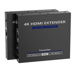 Buy Lenkeng HDMI Extender over Ethernet - LKV565P - 70M 4K POC IR Loop in Cyprus, Nicosia, Limassol, Larnaka, Pafos