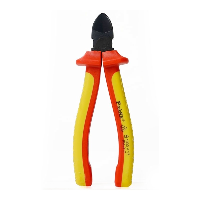 Buy Proskit VDE Insulated Side Cutter - PM-917 - VDE in Cyprus, Nicosia, Limassol, Larnaka, Pafos