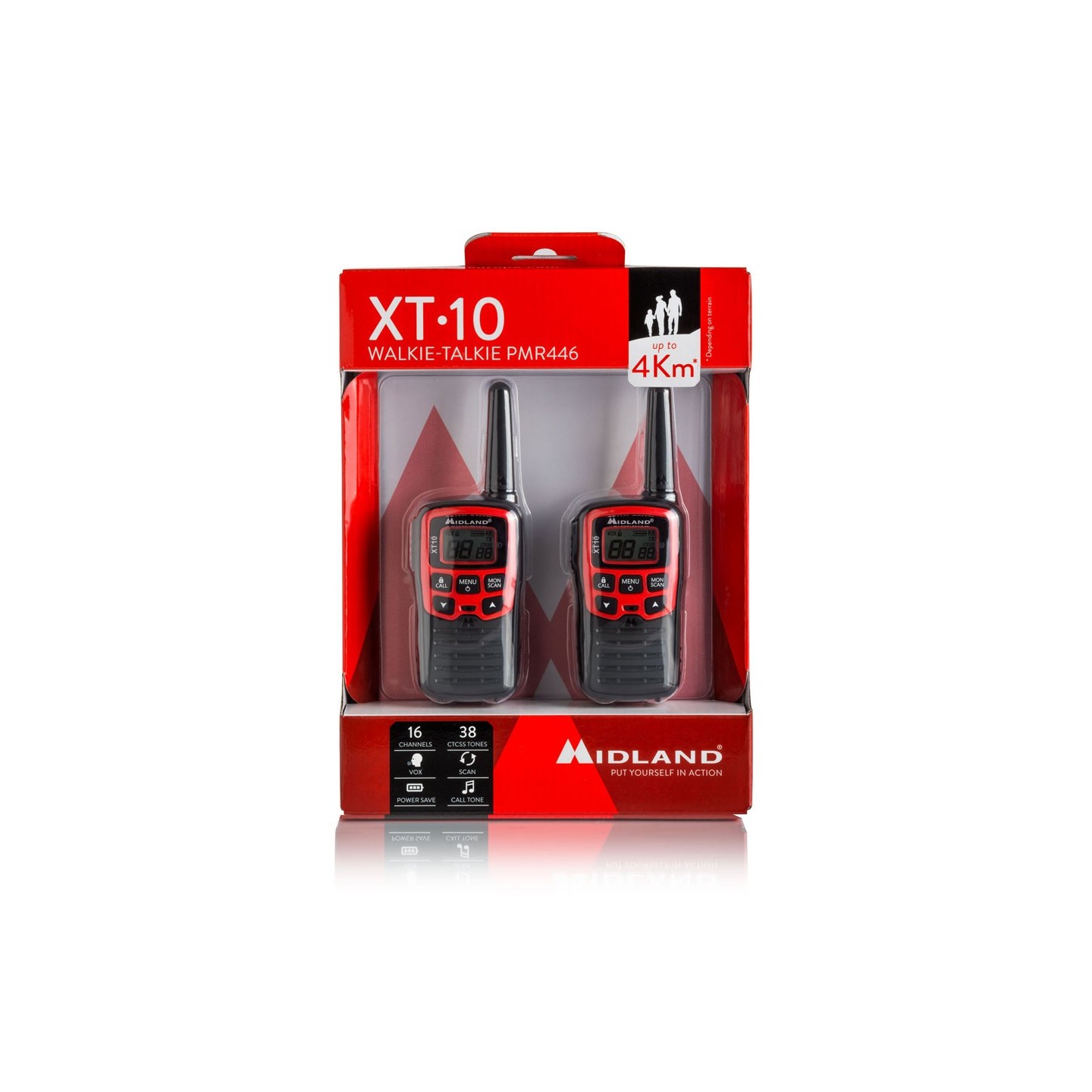 Midland Walkie Talkie Pair - XT10 - Walkie Talkie Pair — Buy in Cyprus with Fast Delivery