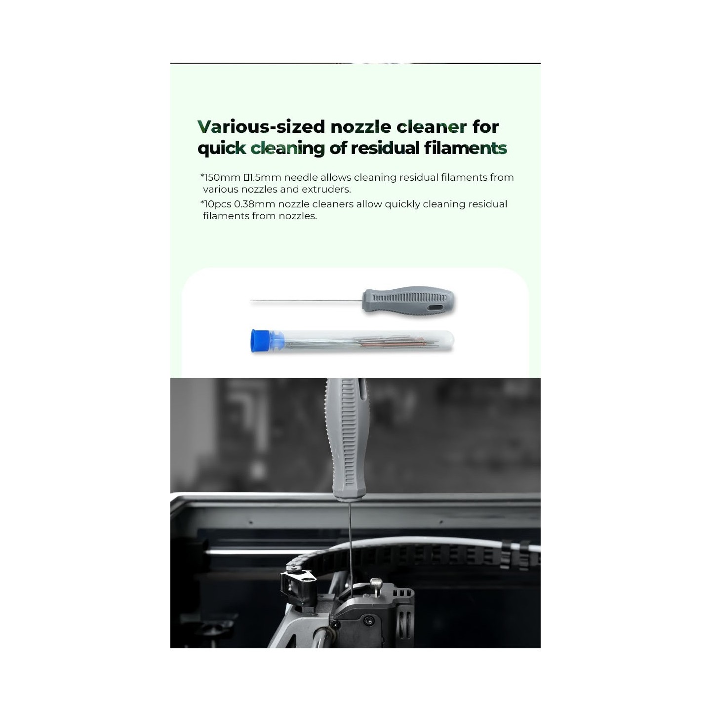 Creality 3D Printer Tool Wrap Kit Pro - 34 pieces of bits for screwdrivers and post-processing tools