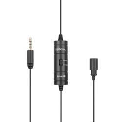 Buy BOYA (M1 Smart) wired mic - BY-M1S - Lavalier microphone 3.5mm for phone, la... in Cyprus, Nicosia, Limassol, Larnaka, Pafos