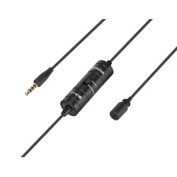 Buy BOYA (M1 Smart) wired mic - BY-M1S - Lavalier microphone 3.5mm for phone, la... in Cyprus, Nicosia, Limassol, Larnaka, Pafos