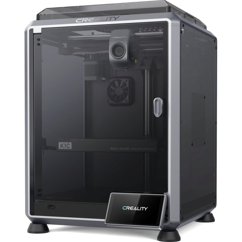 CREALITY K1C 3D Printer High Speed FDM Enclosed 600 mm s silent fans, advanced nozzle more filaments