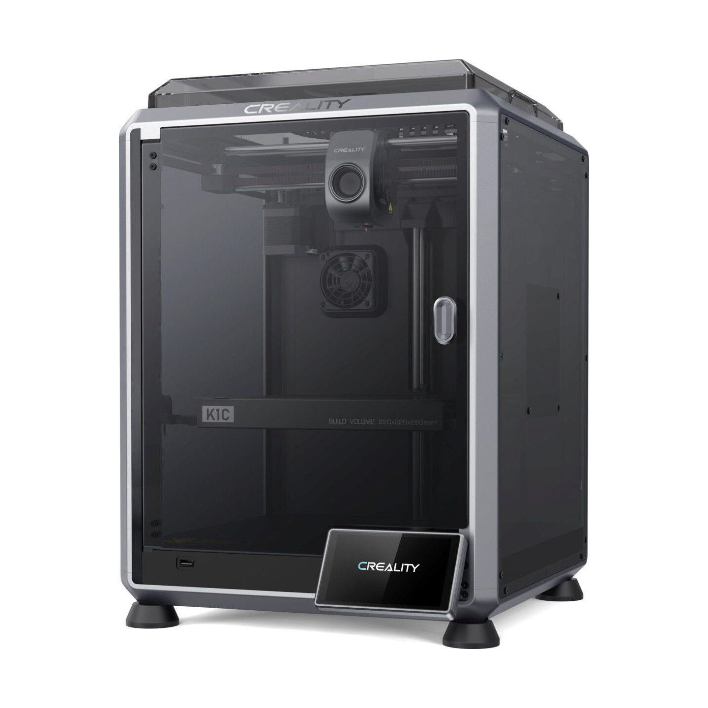 CREALITY K1C 3D Printer High Speed FDM Enclosed 600 mm s silent fans, advanced nozzle more filaments