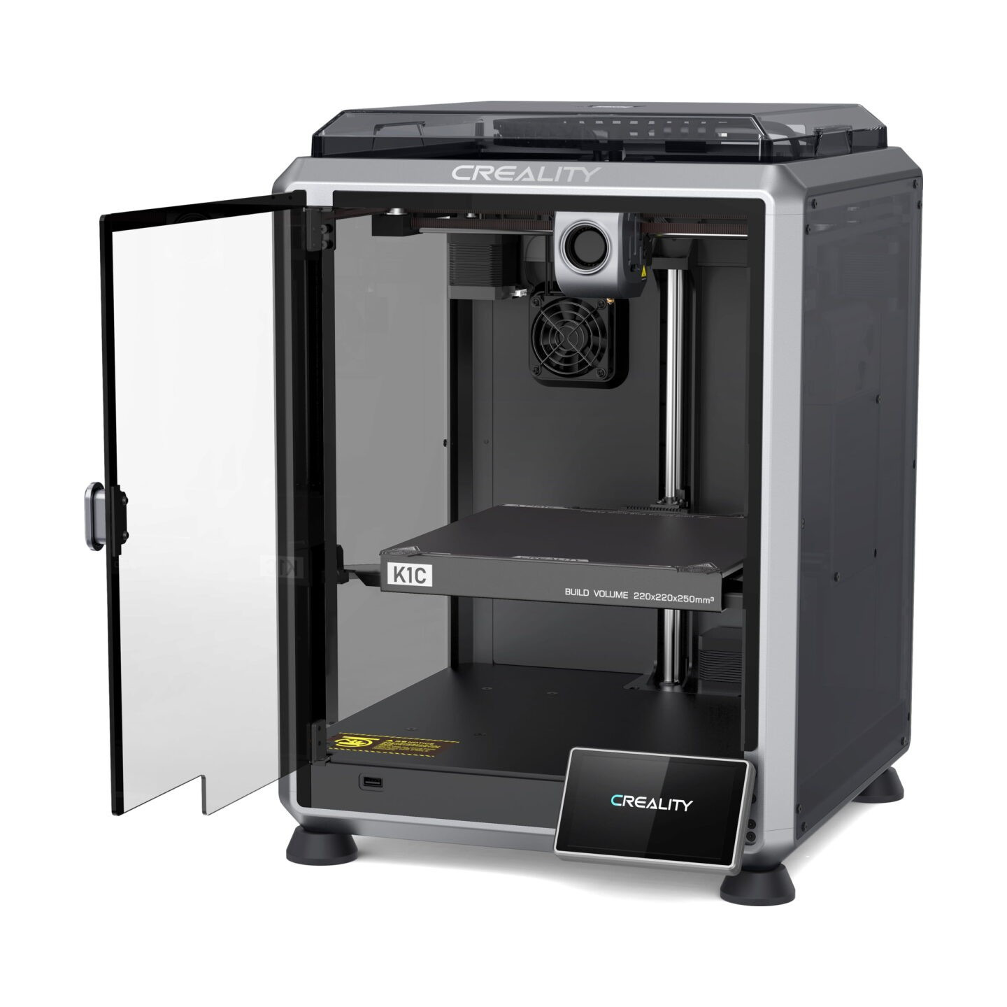 CREALITY K1C 3D Printer High Speed FDM Enclosed 600 mm s silent fans, advanced nozzle more filaments