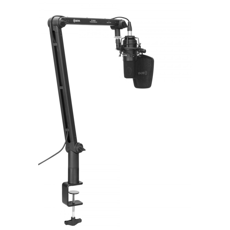 BOYA Microphone Arm Mic Stand - BY-BA30 - Built-in Cable Catch — Buy in Cyprus with Fast Delivery