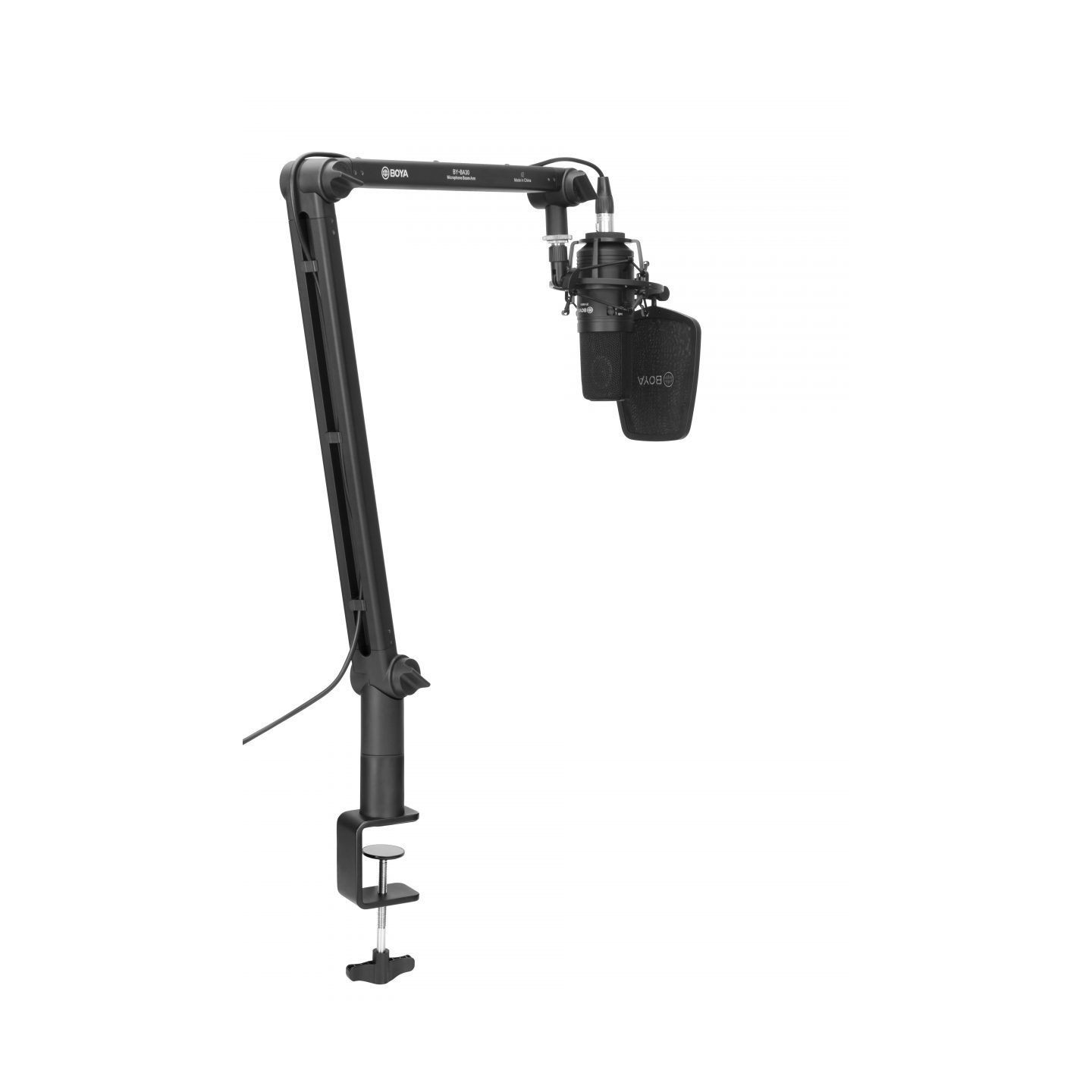 BOYA Microphone Arm Mic Stand - BY-BA30 - Built-in Cable Catch — Buy in Cyprus with Fast Delivery