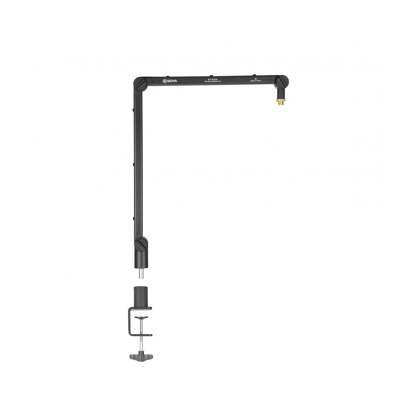 BOYA Microphone Arm Mic Stand - BY-BA30 - Built-in Cable Catch — Buy in Cyprus with Fast Delivery