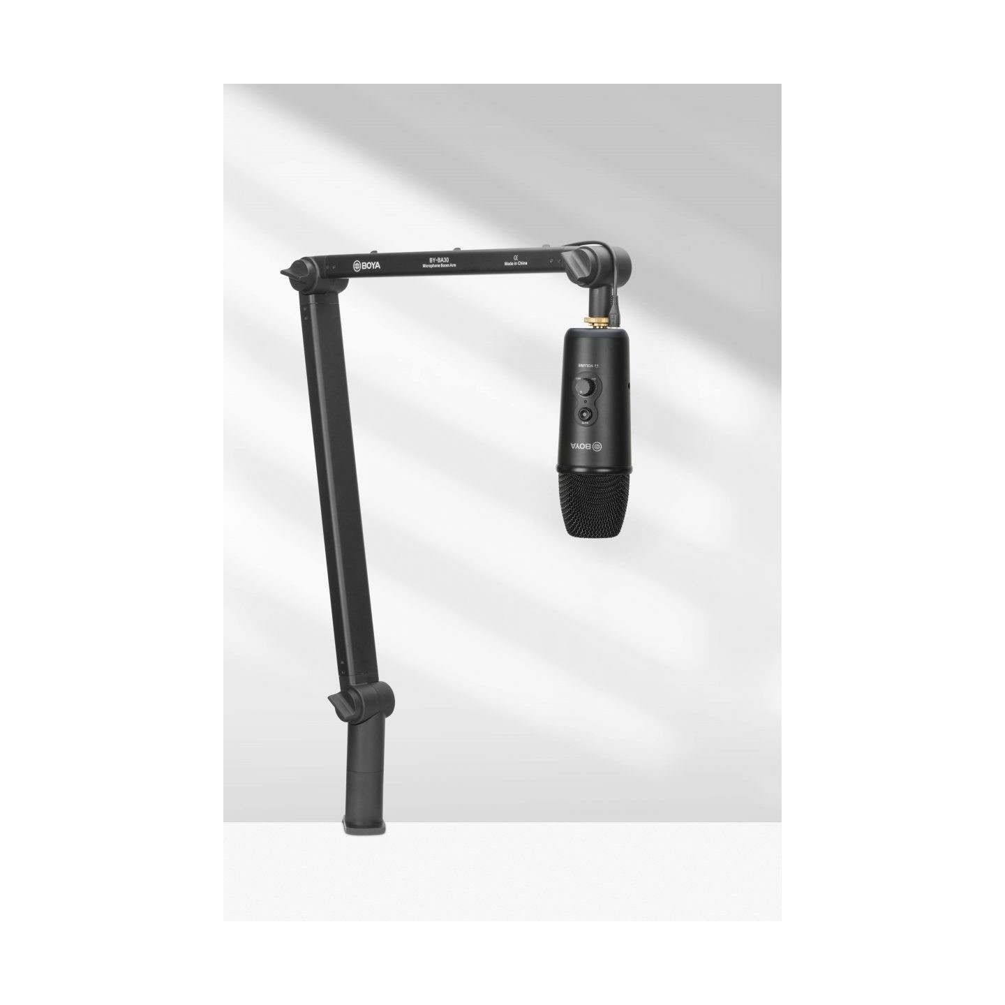 BOYA Microphone Arm Mic Stand - BY-BA30 - Built-in Cable Catch — Buy in Cyprus with Fast Delivery