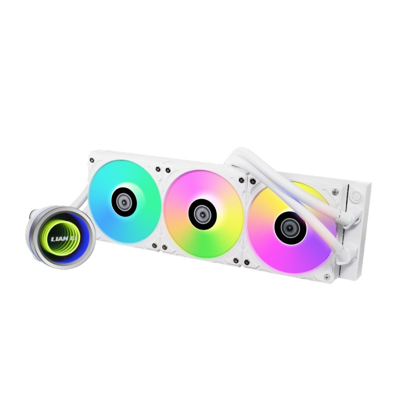 Buy Lian Li AIO GPU Liquid Cooler - Galahad II Trinity 360 - White ARGB Fans in Cyprus, Nicosia, Limassol, Larnaka, Pafos